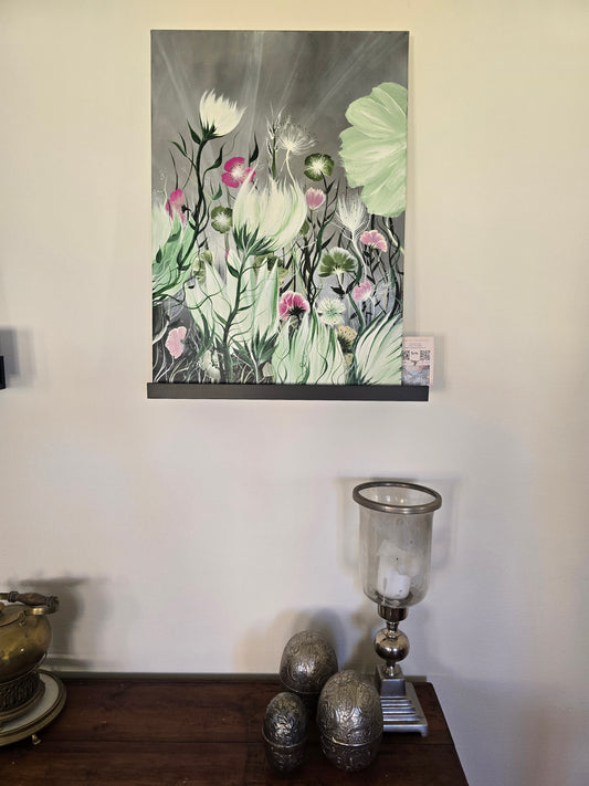 Botanical Dream – Originalt maleri, 50×70 cm