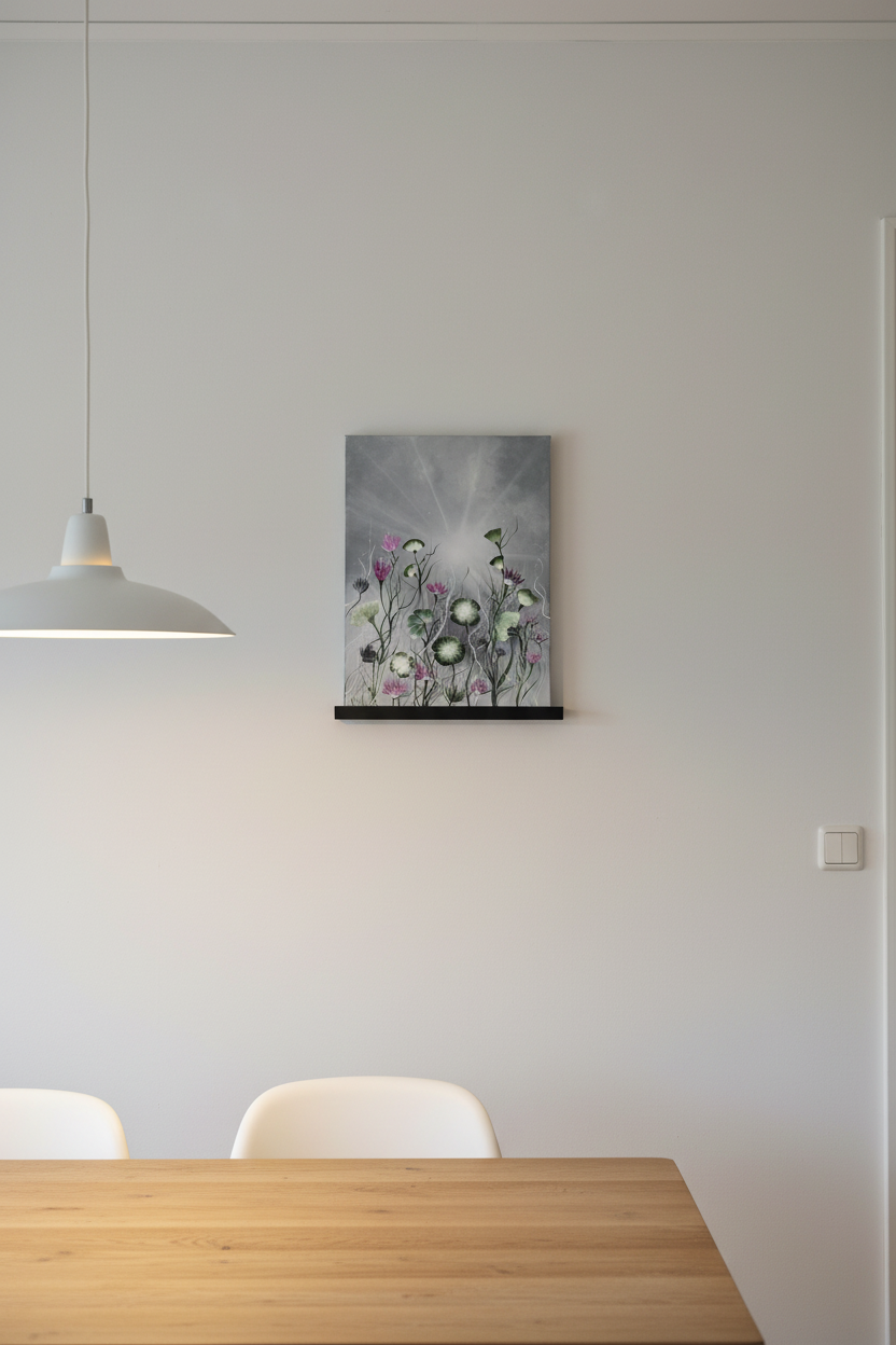 Thistle Dream i skandinavisk spisestue – portrait