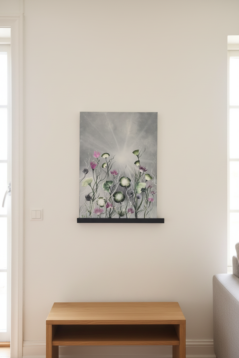 Thistle Dream i skandinavisk stue – portrait