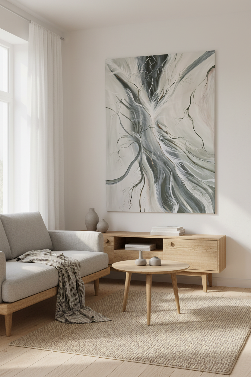 The Tree – Originalt maleri, 100×150 cm